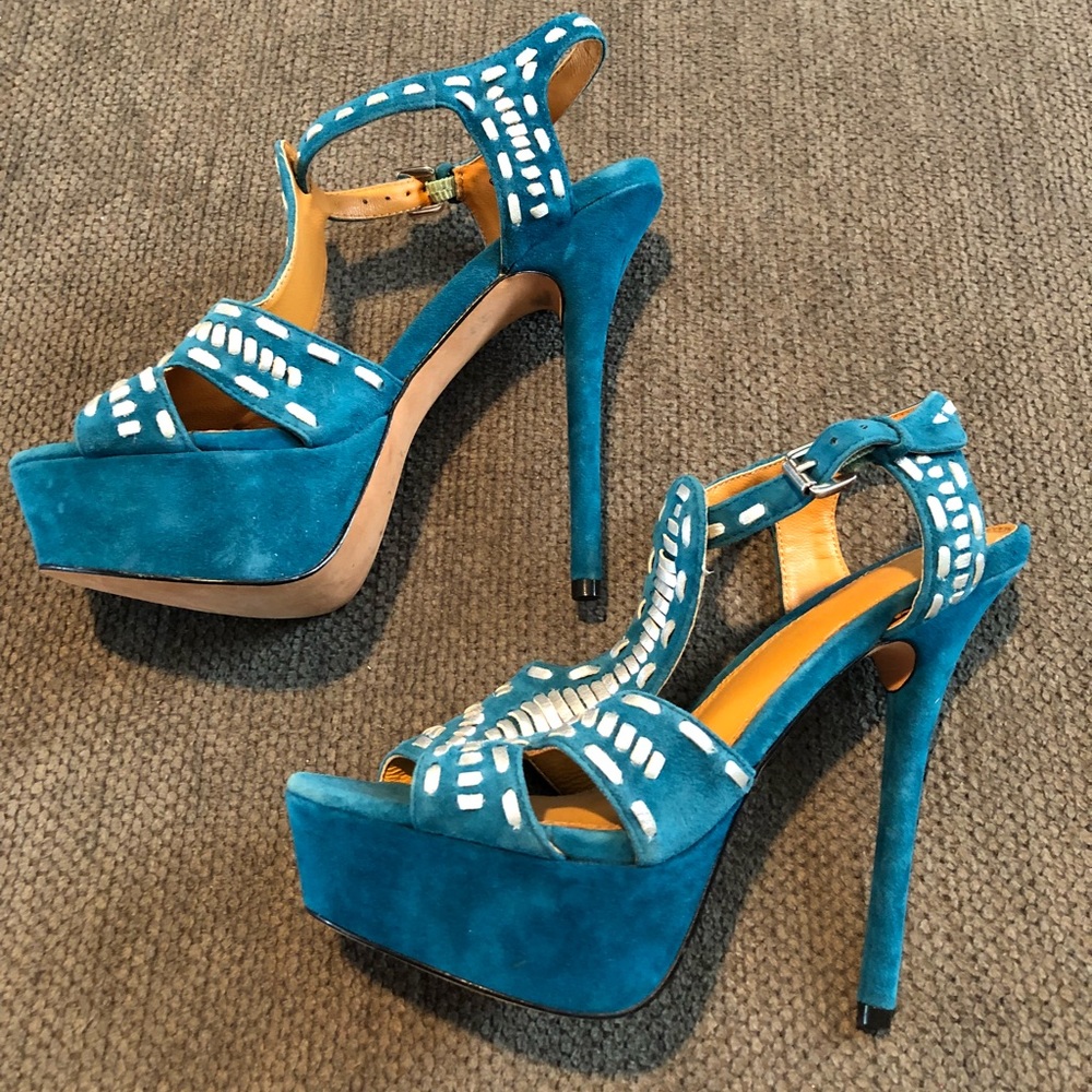 Eric Rutberg Transparent Heels - Picture 2 of 7
